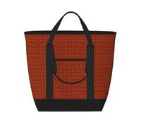 ZTPOWQA Shining Overlook Print Large Capacity Insulated Tote Bag Beach Food Delivery Daily Life Outdoor Activities