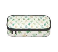 ZTPOWQA Turtle Write Print Pencil Case Functional Stylish Teenagers Girls Adults School College Everyday Use