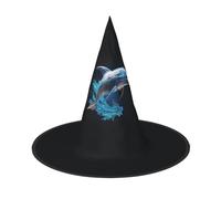ZTPOWQA Unique 3d Animal Dolphin Print Season Hat Unisex Carnival Party Aaccessory Cosplay Costume Themed Festive Headwear