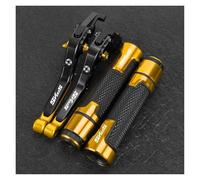 ZTQLIJQF Brake Clutch Levers Handlebar Grips Ends for Suzuki SV650S SV 650S 2013-2016(9)
