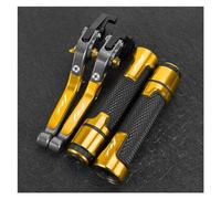 ZTQLIJQF Brake Clutch Levers Handlebar Grips Ends for Yamaha FZ1 FZ-1 2006-2015(10)