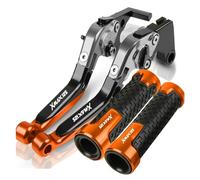 ZTQLIJQF for Yamaha Xmax 250 All Years Brake Clutch Levers Throttle Hand Bar Grips(16)