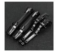 ZTQLIJQF Grips for H&ONDA CB900F CB 900 F Hornet Motorcycle Handgrips Brake Clutch Levers Handlebar Grips Handle Ends(Black)