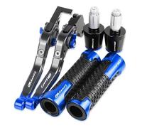 ZTQLIJQF Grips for H&ONDA CBR600 F3 1995-1998 Motorcycle Brake Clutch Levers Non-Slip Handlebar Knobs Handle Hand Grips(Blue4)