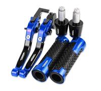ZTQLIJQF Grips for H&ONDA CBR600F CBR 600 F Motorcycle Brake Clutch Levers Non-Slip Handlebar Knobs Handle Hand Grips(Blue)