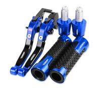 ZTQLIJQF Grips for H&ONDA CBR600F CBR 600 F Motorcycle Brake Clutch Levers Non-Slip Handlebar Knobs Handle Hand Grips(Blue2)