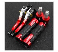 ZTQLIJQF Grips for H&ONDA PCX160 PCX 125 150 160 PCX125 PCX150 Handgrips Brake Clutch Levers Handlebar Grips Handle Ends(Red3)