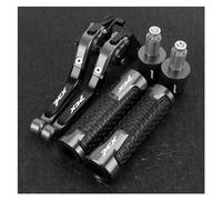 ZTQLIJQF Grips for H&ONDA PCX160 PCX 125 150 160 PCX125 PCX150 Handgrips Brake Clutch Levers Handlebar Grips Handle Ends(Gray)