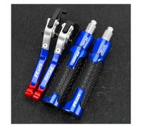 ZTQLIJQF Grips for Suzuki GSXR125 GSX R125 GSX-R125 Motorcycle Handgrips Brake Clutch Levers Handlebar Grips Handle Ends(Blue5)