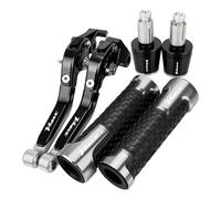 ZTQLIJQF Grips for YAM&AHA VMAX 1200 V-MAX V MAX 1200 Motorcycle Handgrips Brake Clutch Levers Handlebar Grips Handle Ends(Gray2)