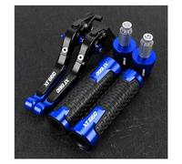 ZTQLIJQF Grips for YAM&AHA XT660 XT660R XT660X Tenere XT 660 R X Handgrips Brake Clutch Levers Handlebar Grips Handle Ends(Blue2)