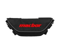 ZTQLIJQF Handlebar Navigation Bags for Macbor Montana Xr5(Black15-with Logo)
