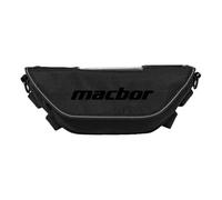 ZTQLIJQF Handlebar Navigation Bags for Macbor Montana Xr5(Black18-with Logo)