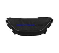 ZTQLIJQF Handlebar Navigation Bags for Macbor Montana Xr5(Black5-with Logo)