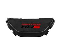 ZTQLIJQF Handlebar Navigation Bags for Macbor Montana Xr5(Black9-with Logo)