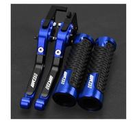 ZTQLIJQF Motorcycle Grips for YAM&AHA WR250 WR 250 1994 1995 1996 Motorcycle Brake Clutch Levers Handlebar Grips Cover(Blue)