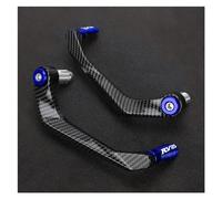 ZTQLIJQF Motorcycle Hand Guards For Suzuki RV200 RV125 2003-2010 Motorcycle Handlebar Grips Guard Brake Clutch Levers Guard Protector(Blue)