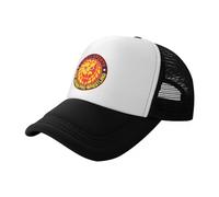 ZTQTQZZ Breathable Trucker Cap mesh Cap NJPW - New Japan Pro Wrestling Baseball Cap Birthday Hat Luxury Boy Women White