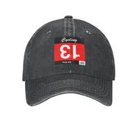 ZTQTQZZ Washed Denim Adjustable Baseball Cap Cycling Rule #13 - If You Draw Number 13 Turn it Upside Down Cap Cowboy Hat Custom Cap Beach Outing Cap Female Men