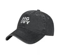 ZTQTQZZ Washed Denim Adjustable Baseball Cap Schlatt and Co Big Guy Cowboy Hat Snapback Cap Trucker Cap Women's Beach Men