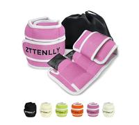 ZTTEN Adjustable Ankle Weights & Wrist Weights 0.9-4.5kg Neoprene Straps for Adults/Kids - Compact Design for Fitness, Yoga, Running