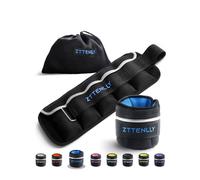 ZTTEN Adjustable Ankle & Wrist Weights 0.45-2.25kg - Premium Merino Cotton Fitness Weights with Non-Slip Design for Adults & Kids, Gym, Running, Aerobic Training
