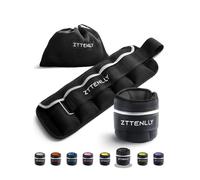 ZTTEN Adjustable Ankle & Wrist Weights 0.9-4.5kg - Premium Merino Cotton Fitness Weights with Non-Slip Design for Adults & Kids, Gym, Running, Aerobic Training