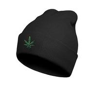 Ztuhjvy Beanie Cool Beanies Funny Beanie Cute Graphic Beanie Black Beanie for Men Women, Leaf1, One size