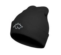 Ztuhjvy Cool Beanie Black Beanies Cozy Knit Beanie for Men Women, Dinosaurs, One size