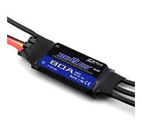 ZTW Beatles G2 80A ESC with Connectors SBEC Output 8A/5,6V for RC Fixed Wing Airplane 2-6S or DIY Project Need Electronic Speed Controller
