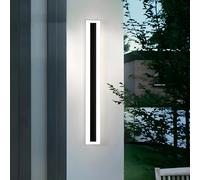 ZTWLEED LED Outdoor Wall Lights,16W Wall Lamp Cool White 6000K,Waterproof Exterior Acrylic Long Outdoor Wall Light for Garden Villa Porch Terraces Garage,80CM