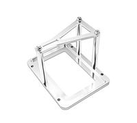 ZTYAFEI Universal Battery Tray & Hold Down Kit - Billet Aluminum Trunk Relocation Box for Optima Racing Battery Red/Yellow/Blue Top 34/34R/34/78/D34/D34/78/34M/D34M(Silver)