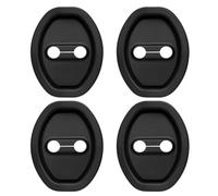 ZTYUANHANG 4 Pieces Stainless Steel Door Lock Cover Protector Sticker, for BMW X1 (U11) 2022-2025 Stainless Steel Door Latch Cover Strike Pin Protector