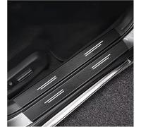 ZTYUANHANG 4pcs Door Sill Plate Protectors for Car, for Mini One Cooper R56 Bj. 2006-2011 Door Entry Guards Sill Scuff Cover Panel Step Protector, Welcome Pedal Protector Cover