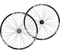 ZTZ 27.5"/29" Thru Axle Boost Mountain Bike Wheelset,Ultralight Aluminum Alloy Rim 32H High Strength Bike Wheels,Front 15 * 110mm Rear 12 * 148mm Disc Brake MTB WheelSet (Front+Rear Wheels, 27.5inch)