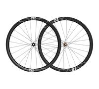 ZTZ 700C Carbon Road Bike Wheelset, Ultralight 37/46mm Disc Brake Bike Wheels,Front & Rear 24H High-Strength 700c Clincher Rims, Compatible with 8-11 Speed Cassettes (Center Lock-37mm Depth)