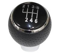 ZTZHVNVGK Gear Shift Stick Knob for Mitsubishi for Lancer EX EVO GTS ASX V3 V5 V6 Car 5 6 Speed Manual Gear Shift Knob MT Shifter Lever Handball(Leather 6 Speed)