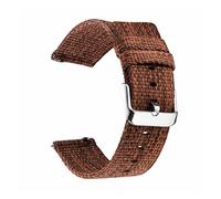 ZTZTZ Watch Stra 18/20/22/24 mm Width Quick Release Watch Band Fine Woven nylon Watch Bands Strap nylon watch strap(Brown,24mm)