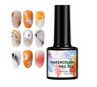 Zuasdvnk Bloom Gel Nail Polish, 7ml Clear Nail Polish, Spreading Effect Painting Fingernail Art, Beauty Accessories For Daily Work Travel