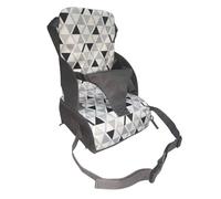 Zuasdvnk Booster Seat for Dining Table - Increasing Cushion with Safety Straps for Toddler | Double Straps Washable Portable Booster Seat Dining Table, Increasing Cushion for Baby Kids