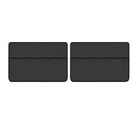 Zuasdvnk Car Window Covers - Foldable Magnetic Washable Non Slip,Window Covers for Privacy Car | for Interior Side Back Sedan RV Summer Parking Road Trip