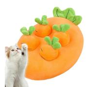 Zuasdvnk Carrot Garden Dog Toy,Enrichment Dog Snuffle Puzzle Toys - Carrot Pulling Toy Pineapple And Strawberry Picking Farm Snuffle Puzzle Toy For Aggressive Chewer