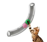 Zuasdvnk Cat Ball Track,Interactive Cat Circuit Toy | Mental Physical Exercise, Training Tool for Kitten, Pet Supplies for All Breed Sizes