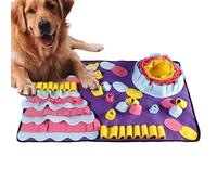 Zuasdvnk Dog Sniffing Mat - Interactive Dog Sniffing Toys - Food Puzzles for Dogs, Dog Sniffing Pad, Enrichment Toys for Cat Dog Puppy Smell Training