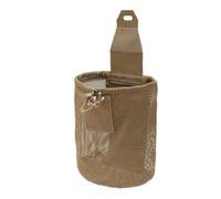 Zuasdvnk Dump Pouch, Large Capacity Mesh Quick-Release Utility Pouch, Foldable Belt Drawstring Organizer, Recovery Utility Tool for Hiking, Outdoor, Camping