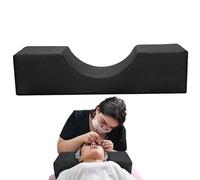 Zuasdvnk Eyelash Pillow | Eyelash Extension Neck Pillow | Back and Neck Cushion with Pockets for Beauty Salon, Lash Grafting Support Supplies