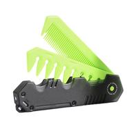 Zuasdvnk Foldable Comb - Portable Folding Pocket Comb for Men | Oil Head Barber Styling Tool Clipper for Hair, Beards Mustaches, Everyday Grooming