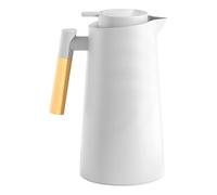 Zuasdvnk Insulated Carafe | 1000ml Glass Lined Thermal Teapot - Beverage Dispenser for Travel Commercial Outdoor Bedside Home Camping Restaurant