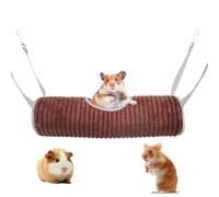 Zuasdvnk Pet Hammock Sleep House,Small Animal Sleeping Bed Tunnel Hammock | Small Pet Cave Bed Small Pet Hammock Bed for Squirrels, Chinchillas And Other Small Animals
