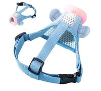 Zuasdvnk Pet Muzzle for Dog - Small Dog Muzzles for Biting | Clownfish Shape Mesh Muzzle Suitable for Most Dogs at Pet Hospital, Indoor Pet Dogs